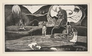Maruru; Tack - En tacksamhetsgåva av Paul Gauguin