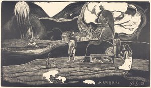 Maruru Tack, 18941895. av Paul Gauguin