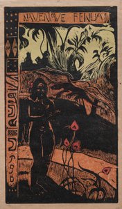 Nave Nave Fenua (doftande ö) av Paul Gauguin