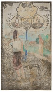 Noa Noa (Fragrant), från Noa Noa-sviten av Paul Gauguin