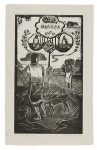 Noa Noa (Fragrant), från Noa Noa-sviten av Paul Gauguin