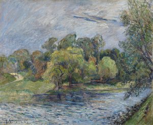 Oestervold Park, Köpenhamn av Paul Gauguin