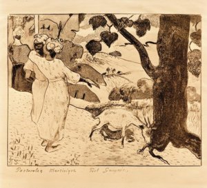 Pastorals Martinique av Paul Gauguin