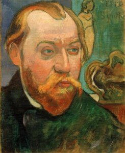 Porträtt av Louis Roy av Paul Gauguin