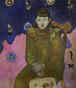 Porträtt av Vaite Jeanne Goupil, 1896 av Paul Gauguin
