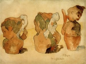 Sandstenskrukor av Paul Gauguin