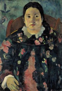 Porträtt av Suzanne Bambridge av Paul Gauguin