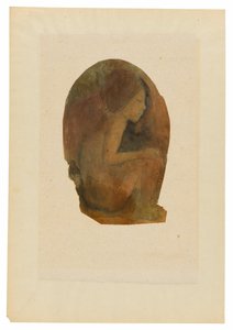Sittande tahitisk ungdom av Paul Gauguin