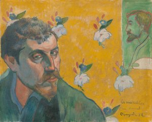 Självporträtt, Les Miserables, 1888 (olja på duk) av Paul Gauguin