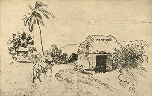 Skiss, 1936 av Paul Gauguin