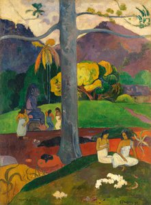 Tahitian:  Mata Mua i gamla tider av Paul Gauguin