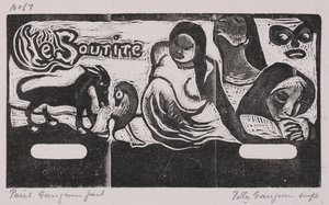 Tahiti-serien: The Smile. av Paul Gauguin