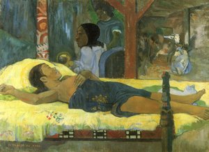 Tahitian:  Te Tamari no Atua Födelsen av Paul Gauguin