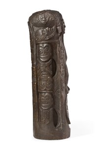 Tahitisk totem till Kristus på korset, efter 1894 av Paul Gauguin