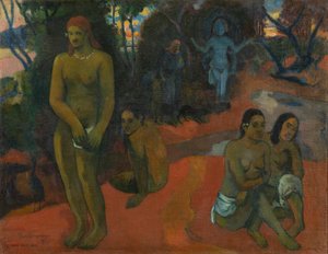 Te Pape Nave Nave (läckra vatten) av Paul Gauguin