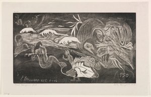 The Creation of the Universe, från serien "Noa Noa" av Paul Gauguin