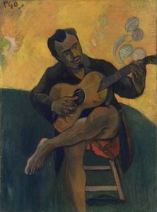 Gitarristen, 1894 av Paul Gauguin