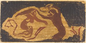Sjöjungfrun och apan av Paul Gauguin