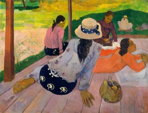 Siestan, ca. 1892-94. av Paul Gauguin