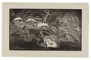 The Universe Is Being Created), från Noa Noa-sviten av Paul Gauguin