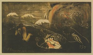 Universum skapas av Paul Gauguin