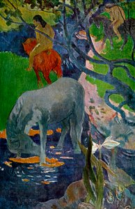 Den vita hästen, 1898 1939. av Paul Gauguin
