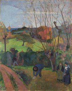 Le saule av Paul Gauguin