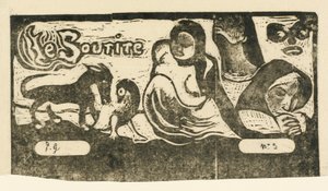 Titelsida för "The Smile" av Paul Gauguin