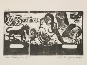 Titel för "The Smile (Smile Title)" av Paul Gauguin