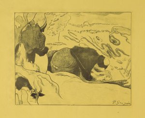 Tvätterskor av Paul Gauguin