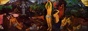 Where Do We Come From - What Are We - Where Are We Going, 1936 av Paul Gauguin