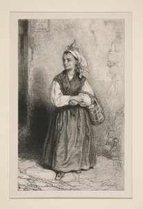 (ST-JEAN STREET.) av Paul Gavarni