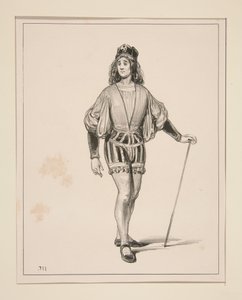 1400. SIDA. av Paul Gavarni