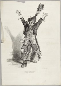 Nr 1 i serien: ”Souvenirs Du Bal Chicard” av Paul Gavarni