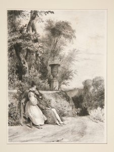 Före döden. (Av Madame Constance Aubert.) av Paul Gavarni