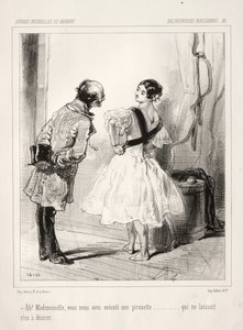 Parisiska nonsens. av Paul Gavarni