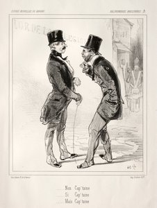 Parisiska nonsens. av Paul Gavarni