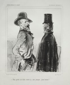 Parisiska nonsens. av Paul Gavarni