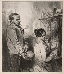 Parisiska nonsens. av Paul Gavarni