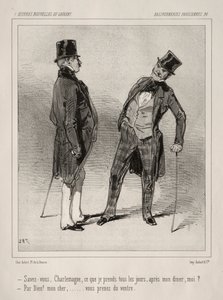 Parisiska nonsens. av Paul Gavarni