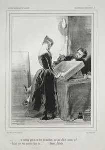 Parisiska nonsens. av Paul Gavarni