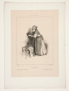 CLAUDINE. av Paul Gavarni