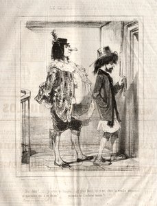 Karneval, 1841-1843. av Paul Gavarni