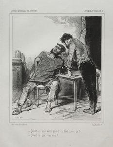 Toulon väg. av Paul Gavarni