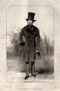 Dräkter d Humann, 1843. av Paul Gavarni