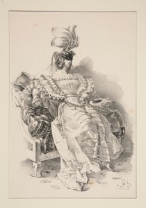 DUCHESSA. av Paul Gavarni