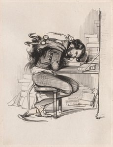 Emile Forgues (Old Nick) av Paul Gavarni