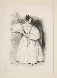 Eugenie Sauvage av Paul Gavarni