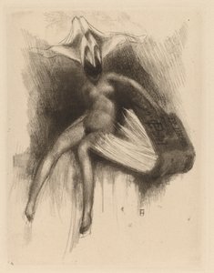 Ex Libris C. Patel av Paul Gavarni