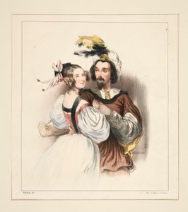 FEBRUARI. av Paul Gavarni
